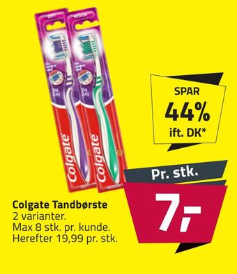 Fleggaard Colgate tandbørste tilbud