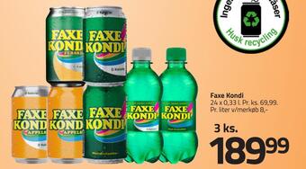 Fleggaard Faxe kondi tilbud