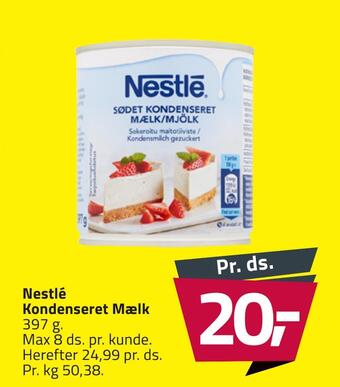 Fleggaard Nestlé kondenseret mælk tilbud