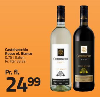 Fleggaard Castelvecchio rosso el. bianco tilbud
