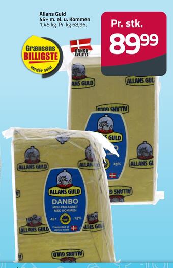 Fleggaard Allans guld 45+ m. el. u. kommen tilbud