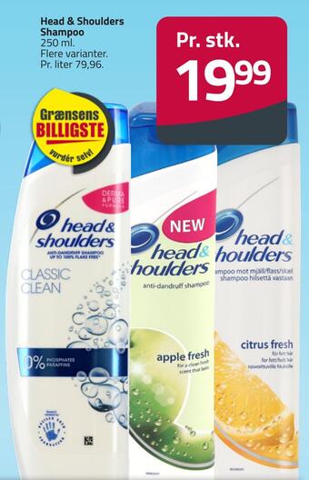Fleggaard Head & shoulders shampoo tilbud