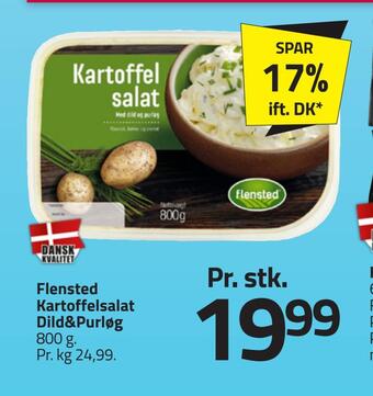 Fleggaard Flensted kartoffelsalat dild&purløg tilbud