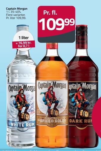 Fleggaard Captain morgan tilbud