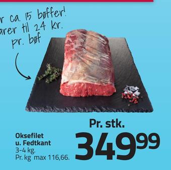 Fleggaard Oksefilet u. fedtkant tilbud