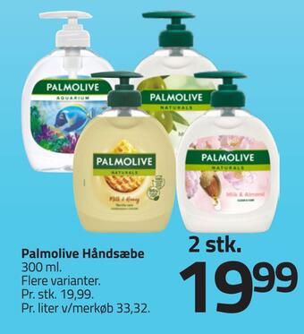 Fleggaard Palmolive håndsæbe tilbud