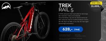 Design Cykler Trek rail5 tilbud