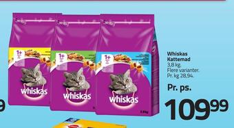 Fleggaard Whiskas kattemad tilbud