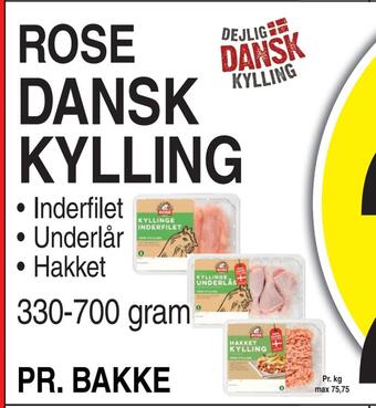 ABC Lavpris Dansk kylling tilbud
