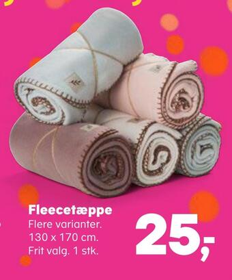 Fleecetæppe