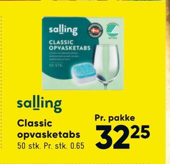 Bilka Classic opvasketabs tilbud