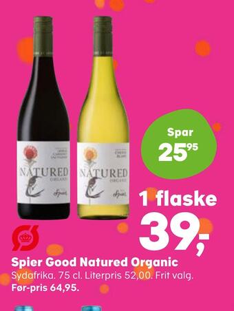 SuperBrugsen Spier good natured organic tilbud