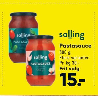 Bilka Pastasauce tilbud