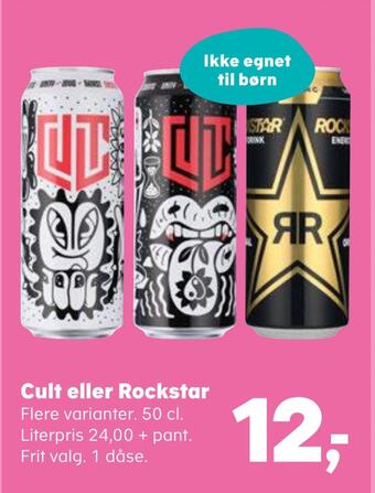 SuperBrugsen Cult eller rockstar tilbud