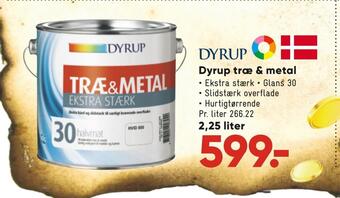 Bilka Dyrup træ & metal tilbud