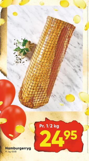 Bilka Hamburgerryg tilbud