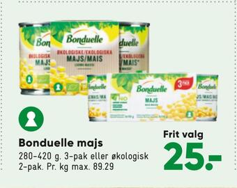 Bilka Bonduelle majs tilbud