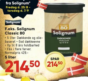 Bilka Solignum classic 80 tilbud