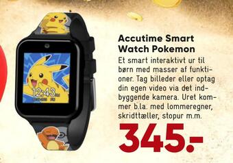 Bilka Accutime smart watch pokemon tilbud