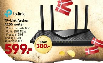 Bilka Tp-link archer ax55 router tilbud