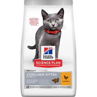 Land & Fritid Sterilised kitten foder m/kylling tilbud
