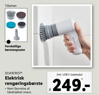 Lidl Elektrisk rengøringsbørste tilbud