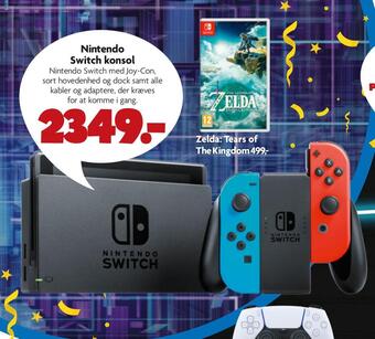 Fætter BR Nintendo switch konsol tilbud