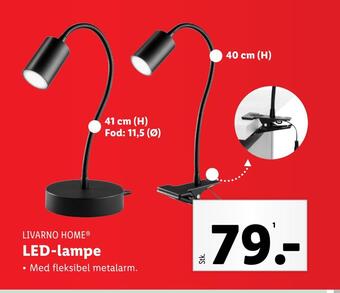 Lidl Led-lampe tilbud