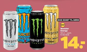 Netto Monster energy tilbud