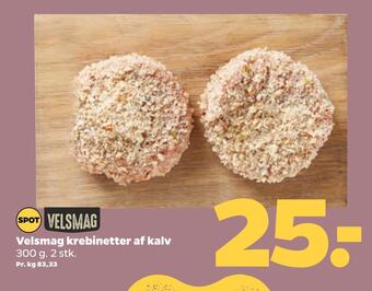 Netto Velsmag krebinetter af kalv tilbud