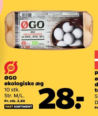 Netto Øgo økologiske æg tilbud