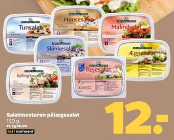 Netto Salatmesteren pålægssalat tilbud