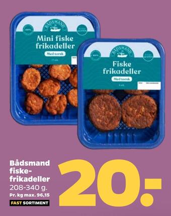 Netto Bådsmand fiske frikadeller tilbud