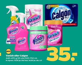 Netto Vanish eller calgon tilbud