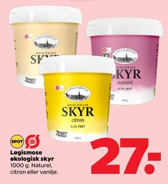 Netto Løgismose økologisk skyr tilbud