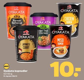 Netto Oyakata kopnudler tilbud