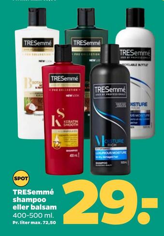 Netto Tresemmé shampoo eller balsam tilbud