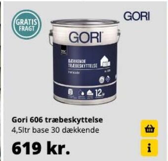 10-4 Byggecenter Gori træbeskyttelse tilbud