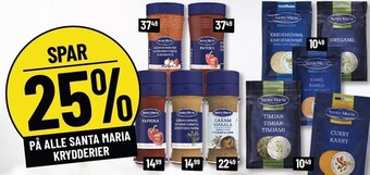Løvbjerg Spar 25% på alle santa maria krydderier tilbud