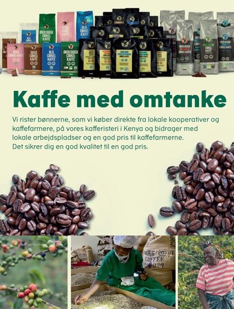 Kvickly Kaffe med omtanke tilbud