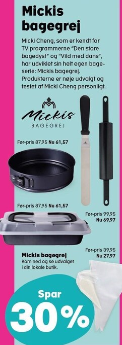Kvickly Mickis bagegrej tilbud
