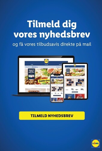 Lidl Tilmeld dig vores nyhedsbrev tilbud