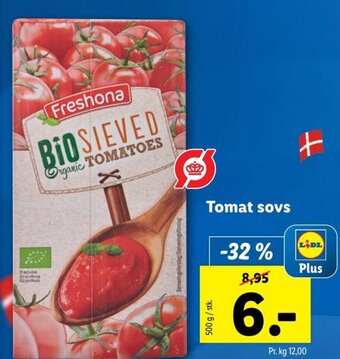 Lidl Tomat sovs tilbud