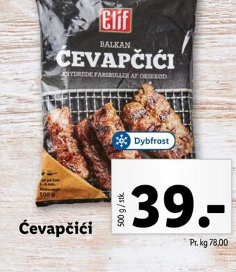 Lidl Ćevapčići tilbud