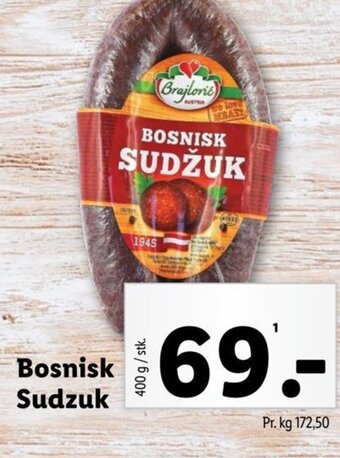 Lidl Bosnisk Sudzuk tilbud