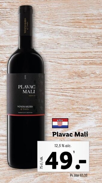 Lidl Plavac Mali tilbud