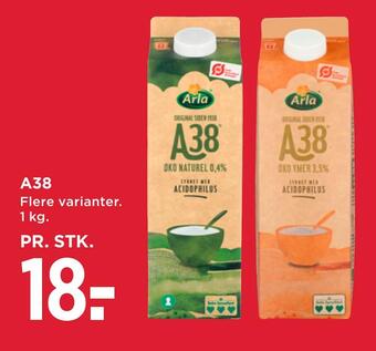 MENY A38 tilbud