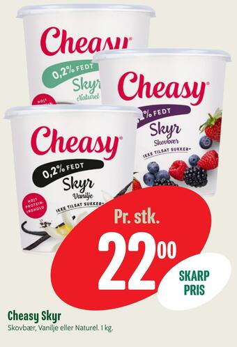 Min Købmand Cheasy skyr tilbud