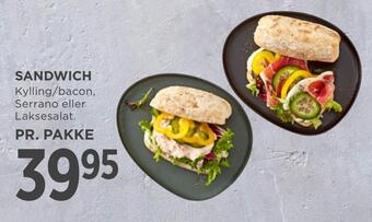 MENY Sandwich tilbud