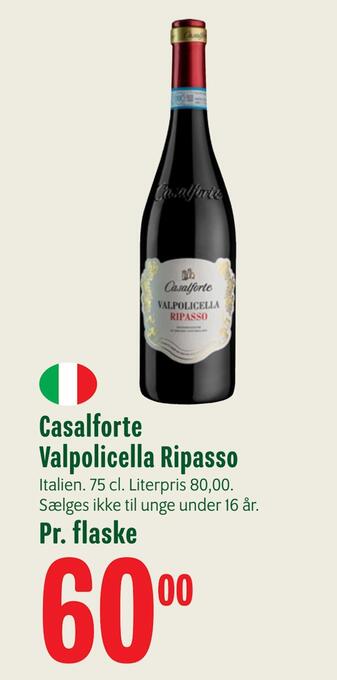 Min Købmand Casalforte valpolicella ripasso tilbud